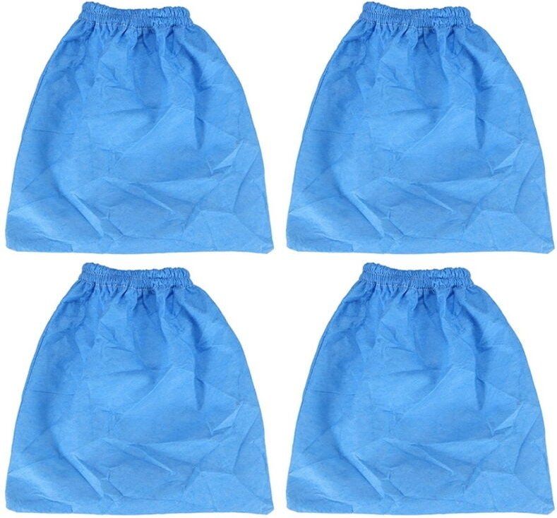 4er-Pack Textilfilterbeutel, Zubehör für Staubsaugerteile MV1 WD1 WD2 WD3