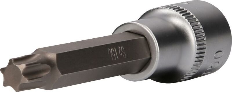 BRILLIANT TOOLS 1/2" Torx-Bit-Stecknuss 100 mm lang T50 - BT022986