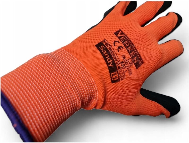 Sandy Dicke Schutzhandschuhe Latexbeschichtetes Polyester Grösse Xl (10)