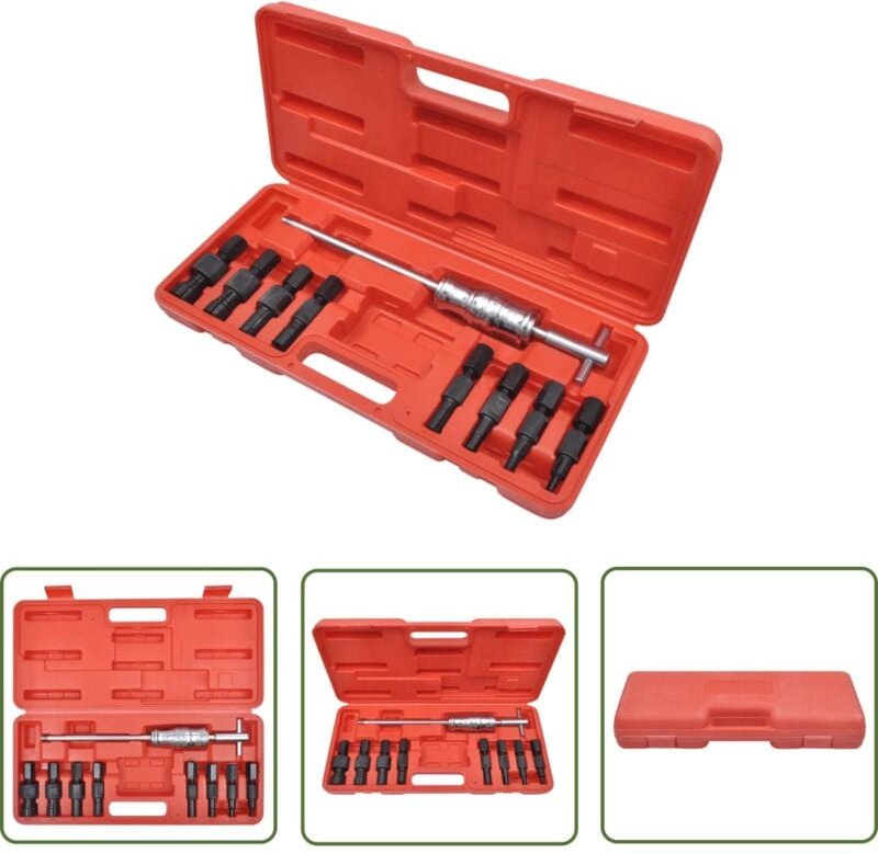 The Living Store - 9-teiliges Sacklochlager-Abziehwerkzeug - Autowerkstatt - Handwerkszeug - Abziehhilfe - Sacklochlager...