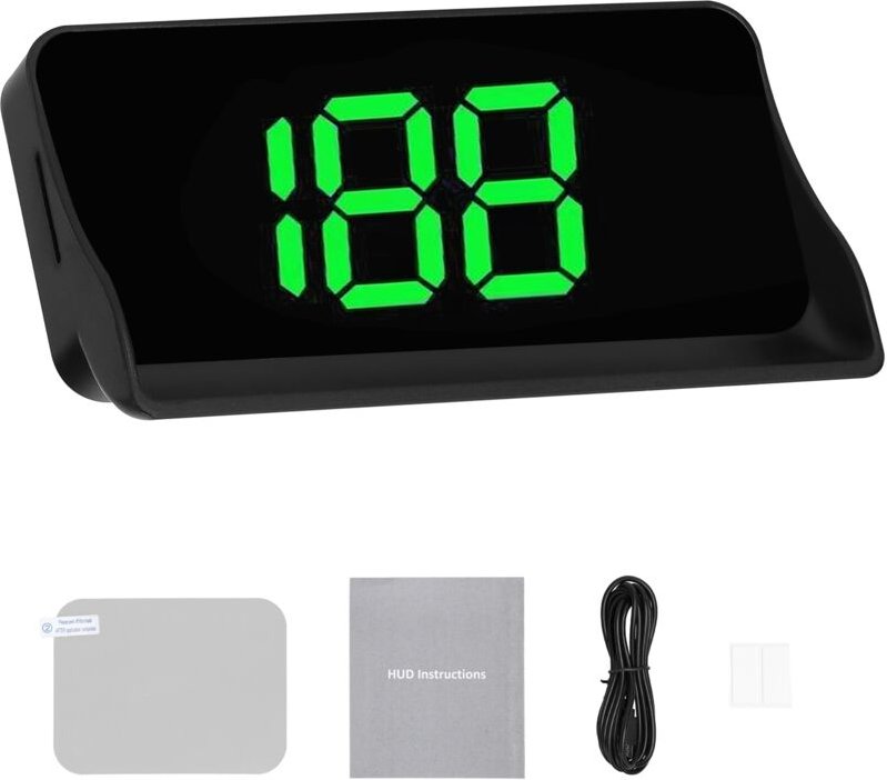 Thumbnail - Head-Up-Display für Autos, Windschutzscheibenprojektion, digitaler LED-Tachometer mit reflektierender Folie für LKW, SUV...