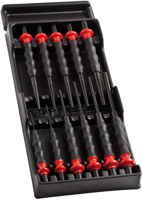 Facom Kunststoffmodul - Splinttreiber mit Handgriff, Körner 11-tlg.