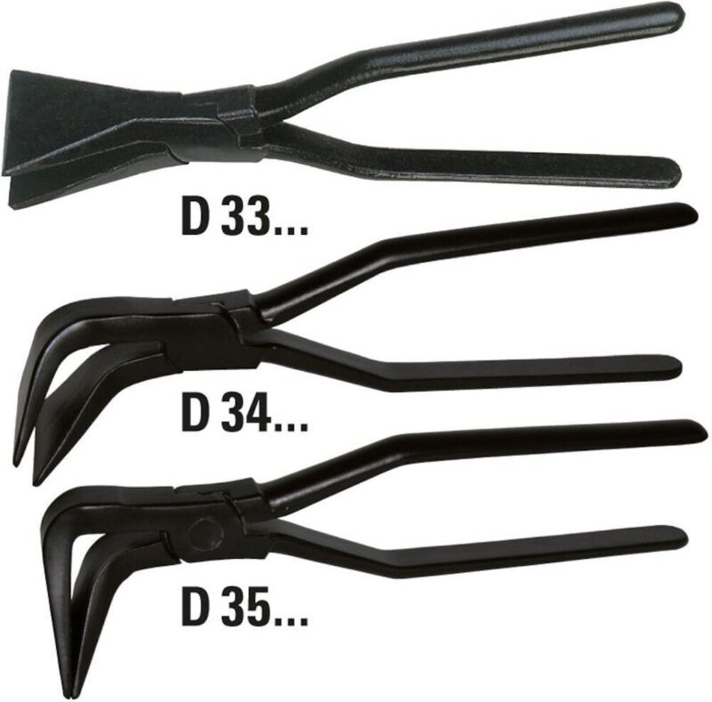Bessey Erdi Falzzange durchgesteckt 60 mm - D34-60