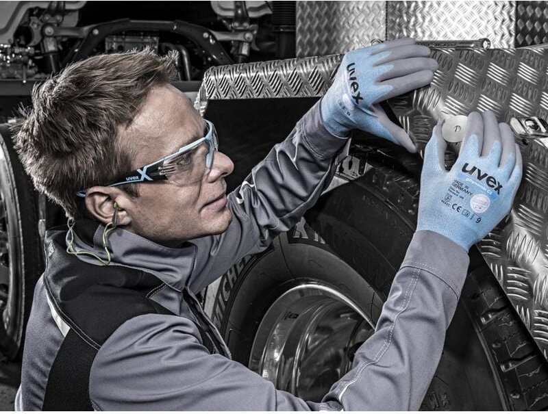 Uvex - phynomic C5 6008107 Schnittschutzhandschuh Größe (Handschuhe): 7 en 388 1 Paar