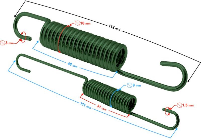 Hyper 125 Seitenständerfeder