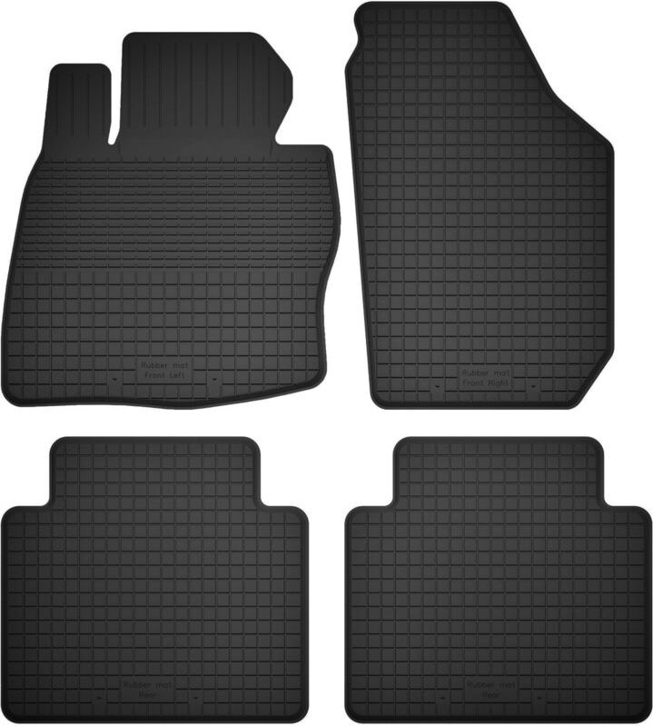 Gummi-Automatten, 4er-Set, Universalmodell: Honda Jazz III Fließheck (2011-2014)