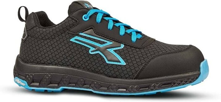 Sicherheitsschuhe niedrig STINGER ESD S3S CI HI HRO FO SR - Schwarz/Blau 46