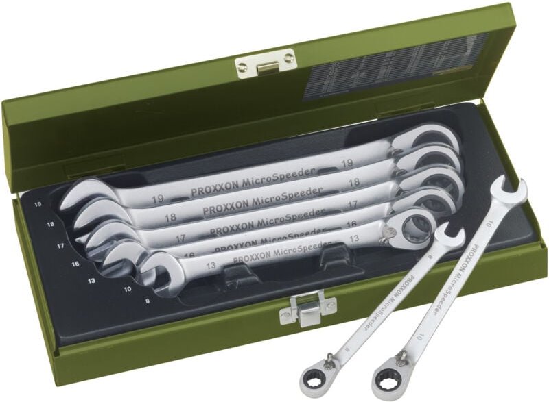 MicroSpeeder-Satz, 7-tlg., 8 bis 19 mm - Proxxon