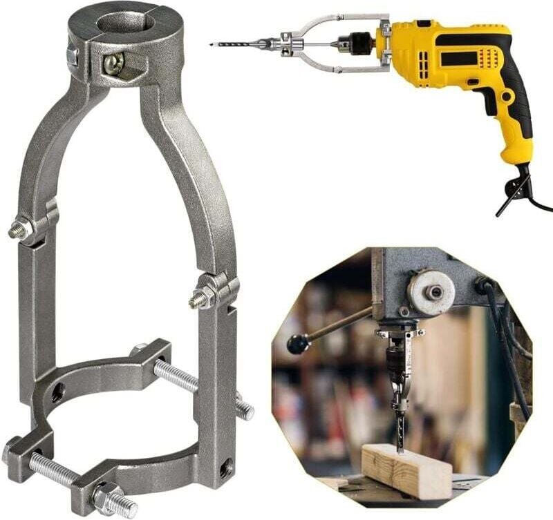 Vierkantbohrer-Adapter – Zapfenschneidzubehör für Bohrmaschinen – Holzbearbeitung – Einfache Montage/Demontage – Für Han...