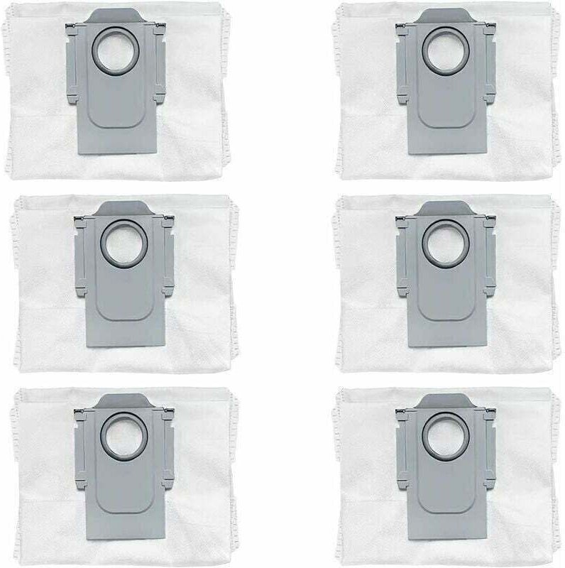 Set mit 6 Staubbeuteln, Ersatzteilen und Zubehör für Xiaomi Roborock Q7 Max, Q7 Max+, Q5+, Roborock S7 Pro Ultra, S7 Max...