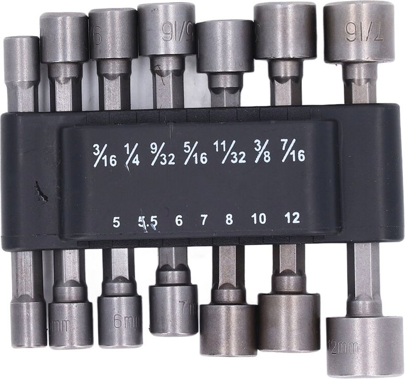 ciciglow 14-teiliges Set Bohrperfektion Muttern-Schraubendreher-Bit Einfache Installation Einfach für elektronische Schr...