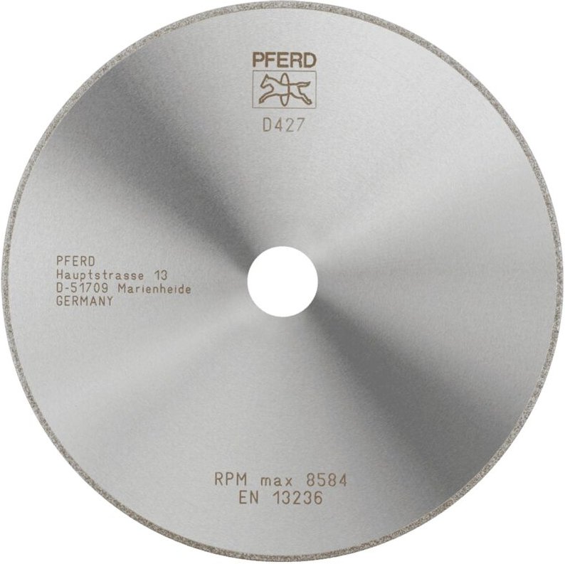 Diamant-Trennscheibe D1A1R 178x2,0x22,23 mm D427 (grob) durchgängiger Belag für gfk/cfk - Pferd