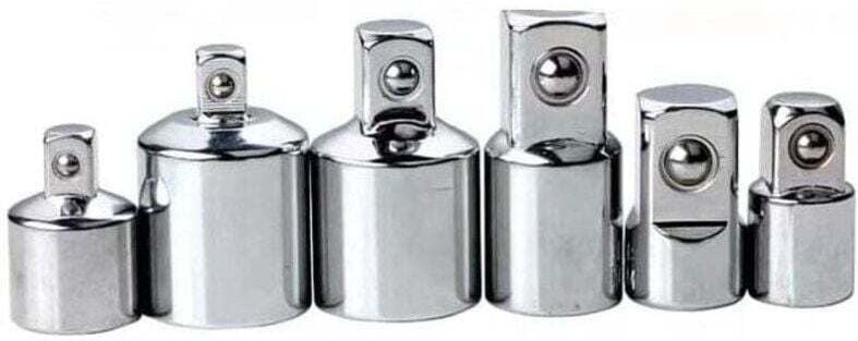 SNQ - 6-teiliger Steckschlüsselsatz Adaptersatz 1/4 3/8 1/2 auf 3/4 Zoll l&h Tools--