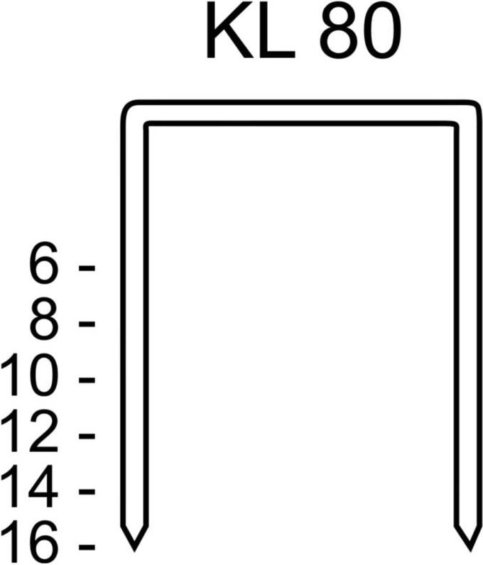 Schneider Heftklammer KL 80/16 CNK/3000 3000 Stk