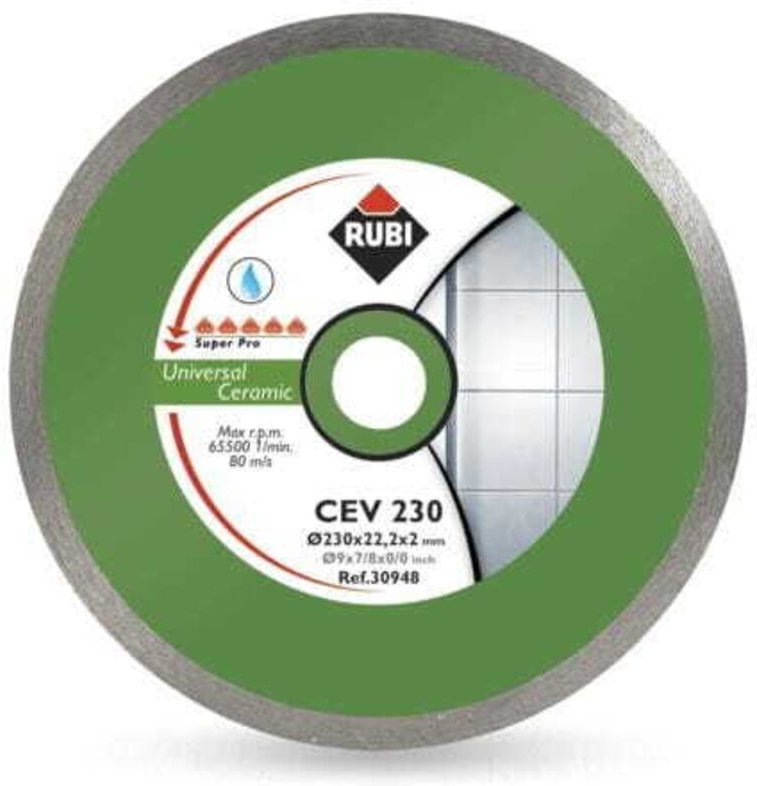RUBI CEV DIAMANTKLINGE 250 x 25,4 mm PRO