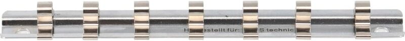 BGS Aufsteckschiene mit 7 Clips 6,3 mm (1/4") - 2316