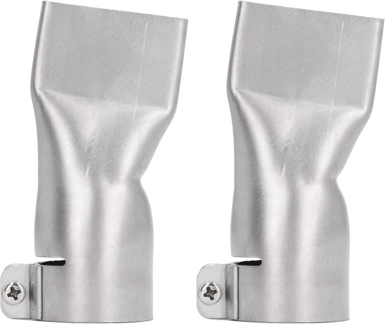 Zoternen - Hitzebeständige Pistole aus Edelstahl mit 2 Stück 40 mm flacher Weithals-Schweißdüse