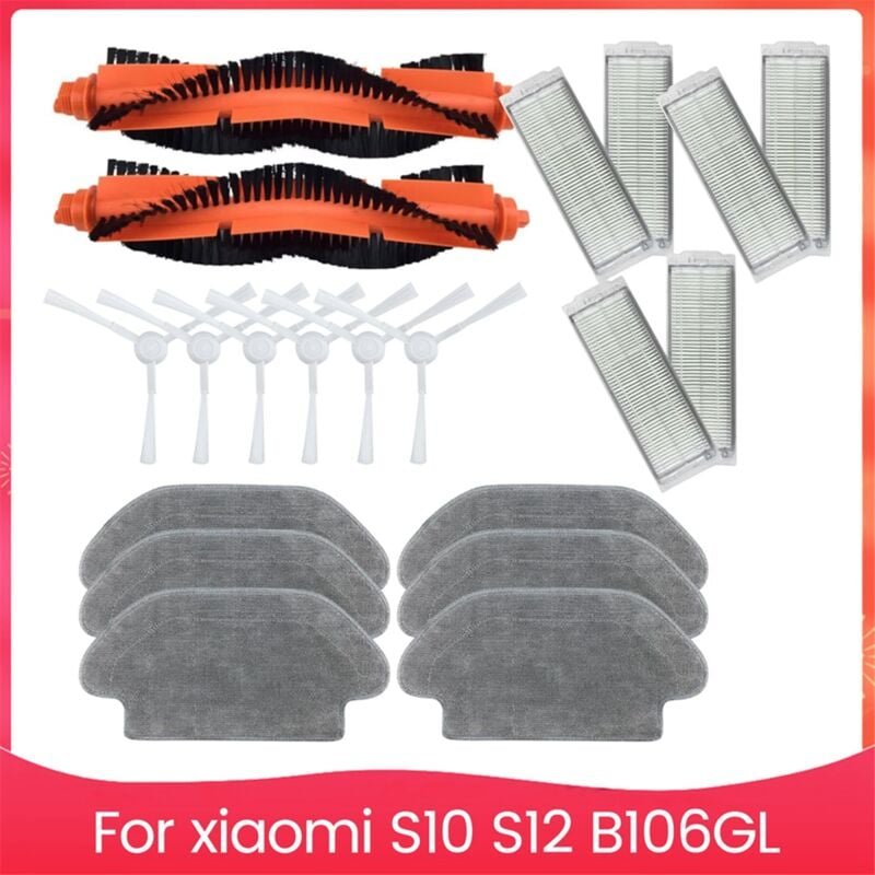 Für Roboter Vakuum S10 S12 B106GL Ersatz Teile Zubehör