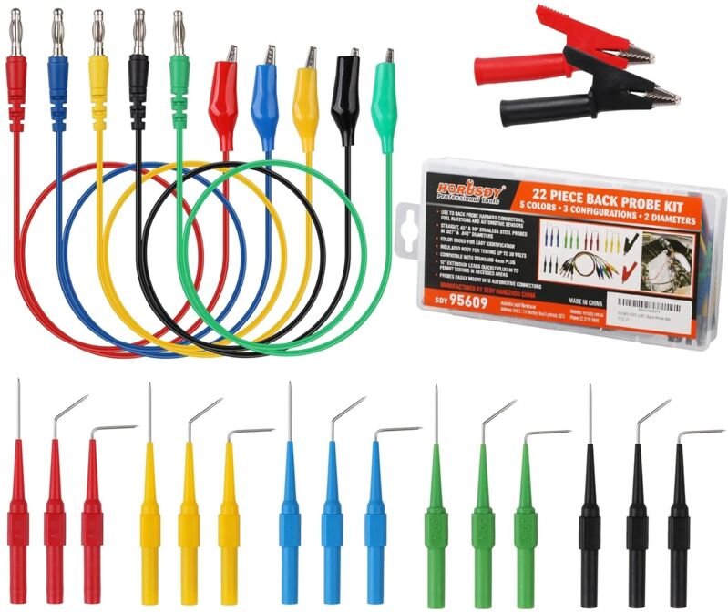 22-teiliges Back-Probe-Kit, Back-Probe-Pin-Kit