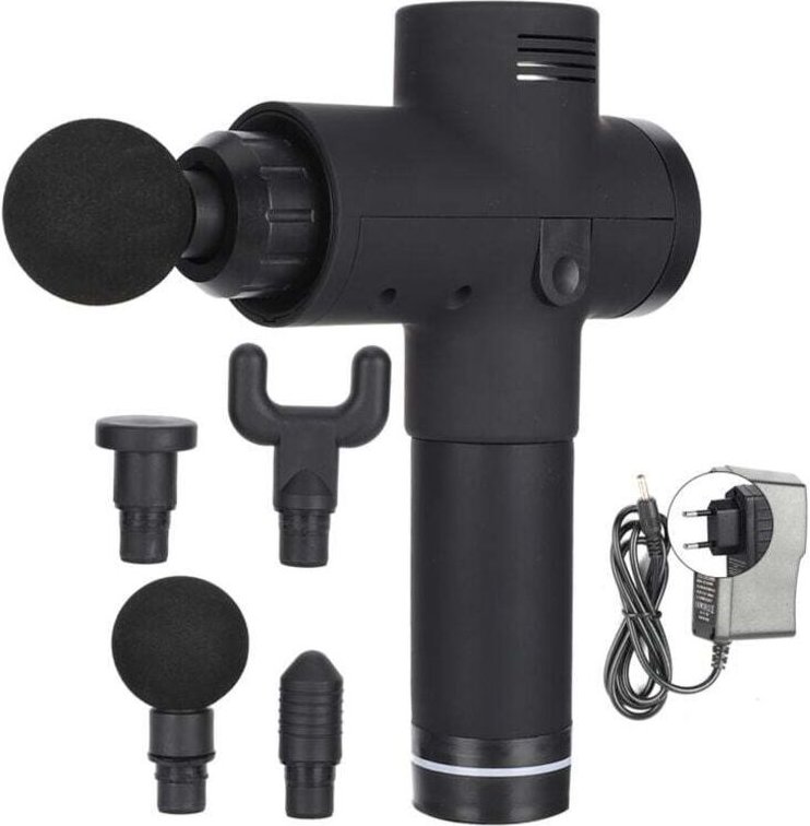 Faszienmassagepistole zur Schmerzlinderung – Entspannungsgerät – Linderung von Muskelermüdung – EU-Stecker 100–240 V