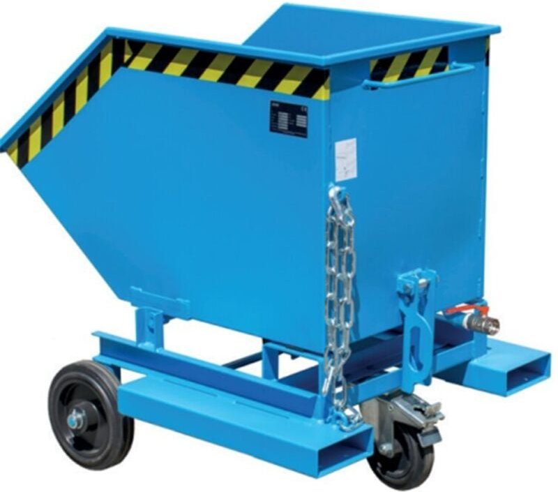 Späne Kastenwagen 400 l Inhalt mit Einfahrtaschen