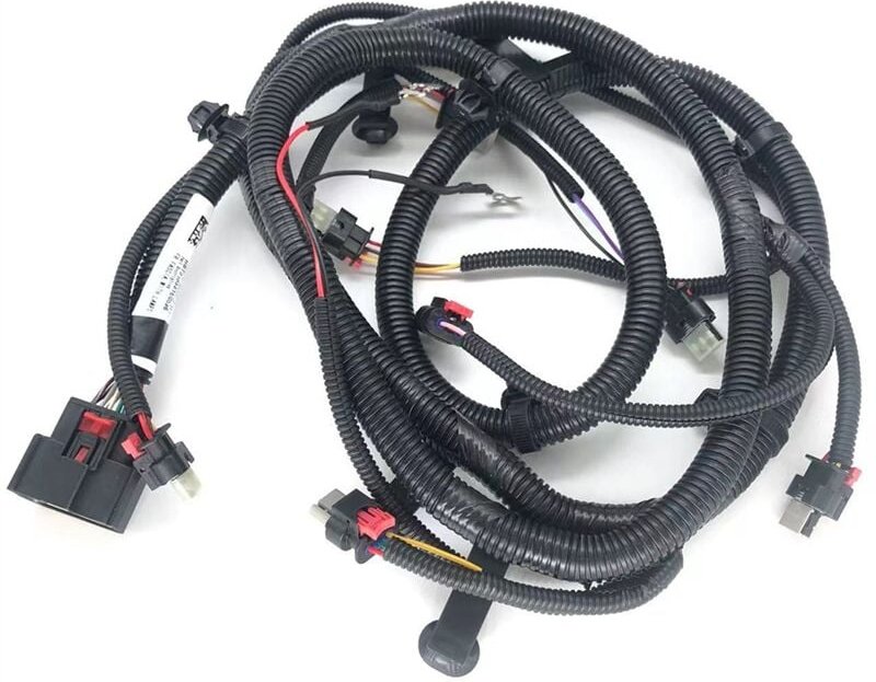 Tlily - Auto FrontstoßStange RüCkfahrradar Kabelbaum 2067958-00-B GüRtel Nebelscheinwerfer Schnittstelle für Model 3 202...