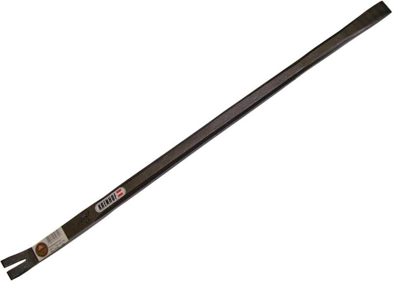 Kleinbrechstange, geschmiedet und gehärtet mit Geißfuß Länge 600 mm - Krenhof