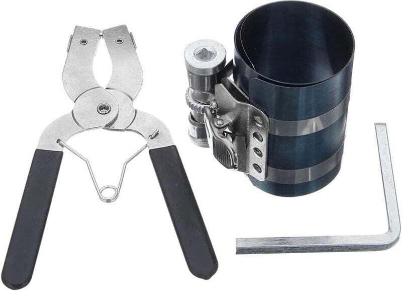 Pince à segments de piston automobile, compresseur de segments de piston de 3 pouces (53-175 mm), pince d'extraction de ...