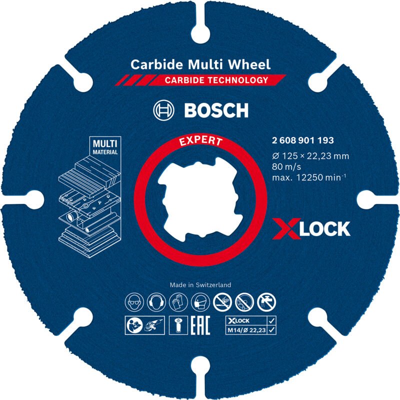 Bosch - Professional x-lock cmw 125x22.23mm expert (2608901193)