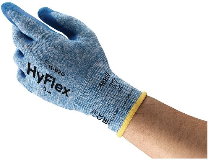 Handschuhe HyFlex® 11-920 Größe 9 blau en 388 PSA-Kategorie ii - Ansell