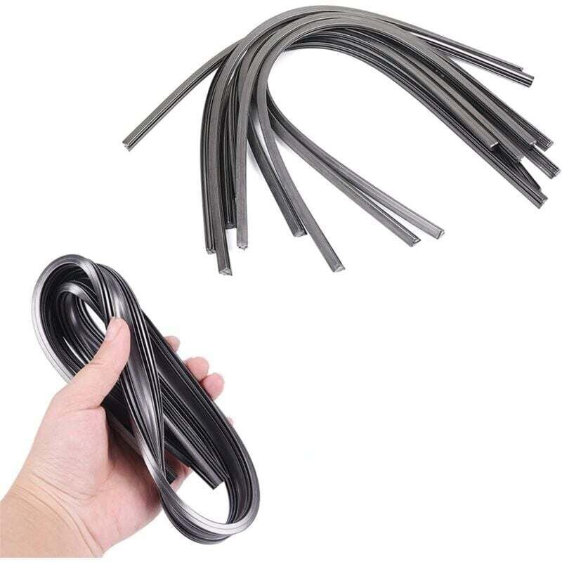 Zuschneidbare Scheibenwischerblätter, Ersatzgummi, verhindert Glasschäden, 8 Stück, 700 mm (ohne Wischer)