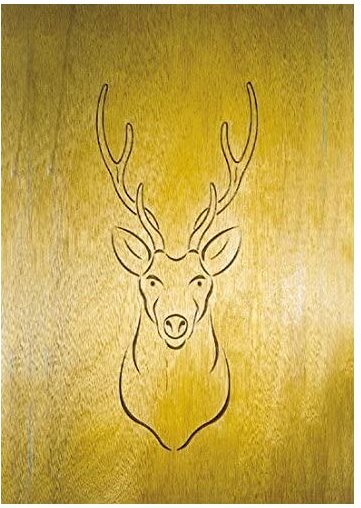 Rcs-901 Schnitzschablone - Rotwild