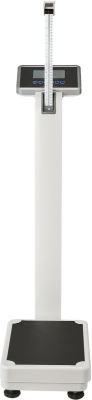 Mophorn - Balance médicale numérique, balance professionnelle pour médecin, mesure du poids et de la taille, toise intég...