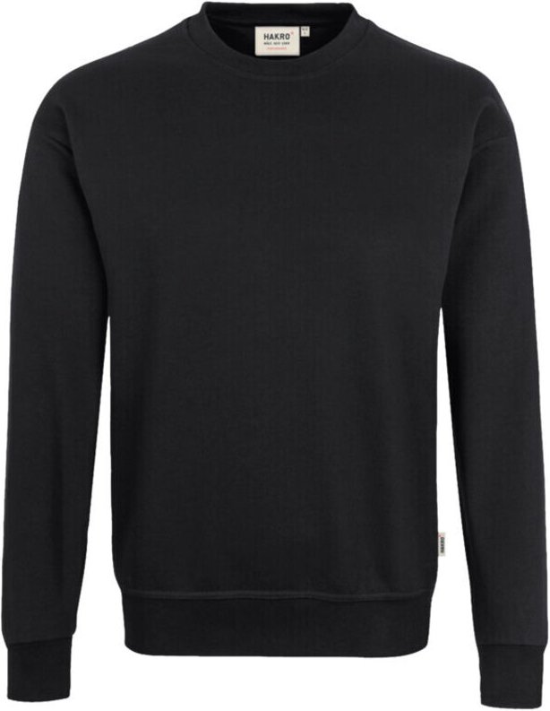 Hakro Sweatshirt Unisex Performance, schwarz, Unisex-Größe: XL