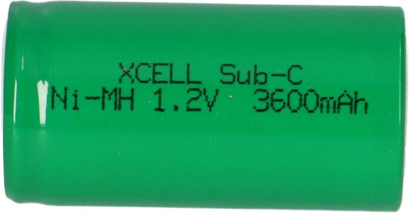 XCell Akku Sub-C 1,2V / 3600mAh X3600SCR
