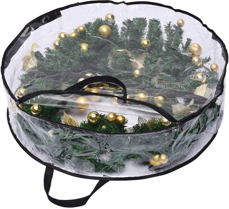 Ej.life - 1 Packung) (24 Zoll 60 x 18,5 cm) Aufbewahrungstasche für Zuhause, transparente Aufbewahrungstasche, 24 Zoll