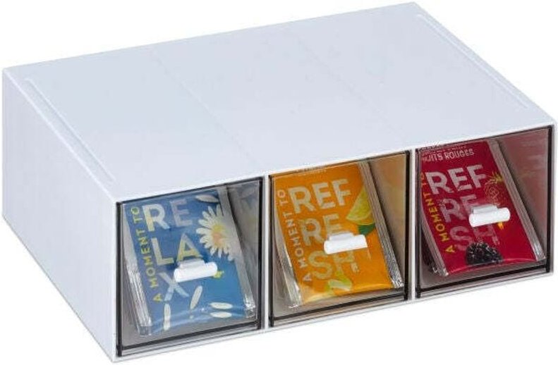 Teehalter mit 3 fachern 88307