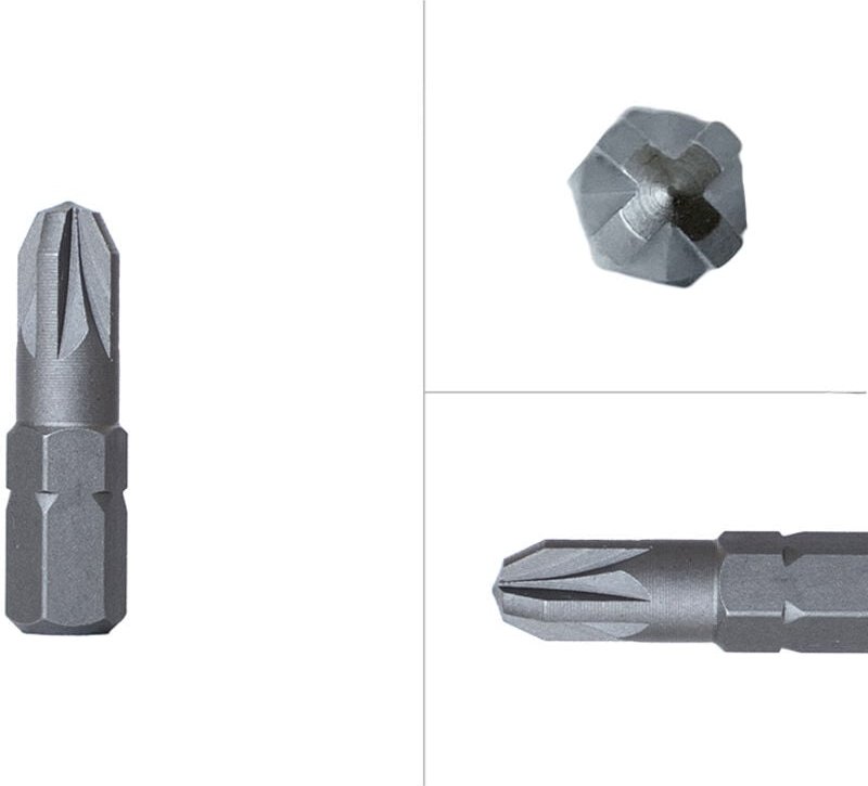 Pozidrive Bits PZ-3 25 mm - Pro 10 Stück