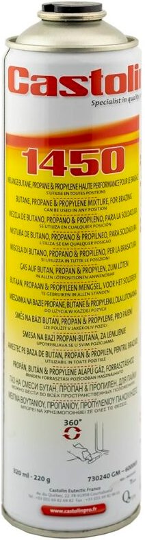 Gaskartusche 1450 GM: 600 ml