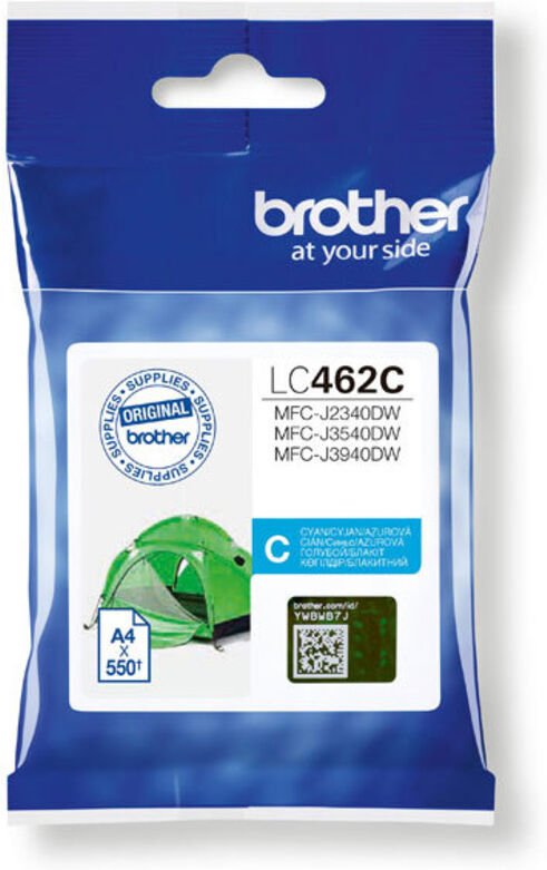 Original Cyan Tinte Brother LC-462C, LC462C