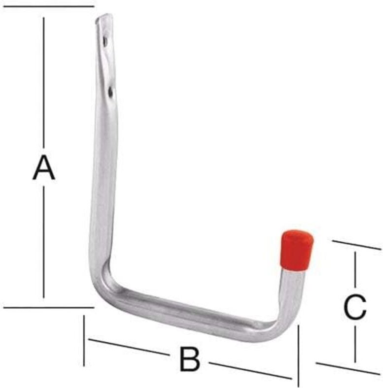 Vormann Hängs dran Wandhaken U-Form 302X250X91 verzinkt