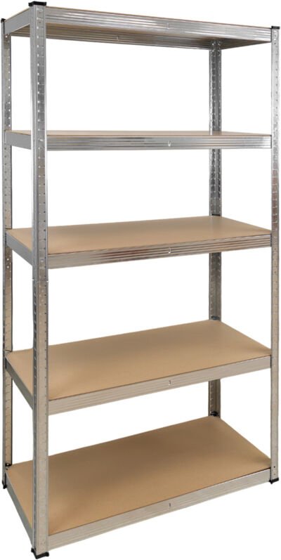 Regal-Modul Schneller Aufbau Ohne Schrauben 90x40x180 cm. (5 Behälter)