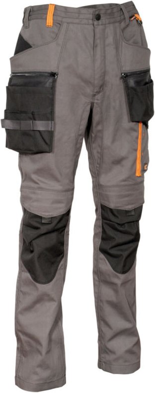 Cofra Arbeitshose Stretch, mit Nageltasche anthrazit 58