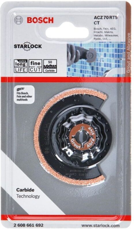 Carb-RIFF ss S-Sägeblatt acz 70 RT5 - 2608661692 - Bosch