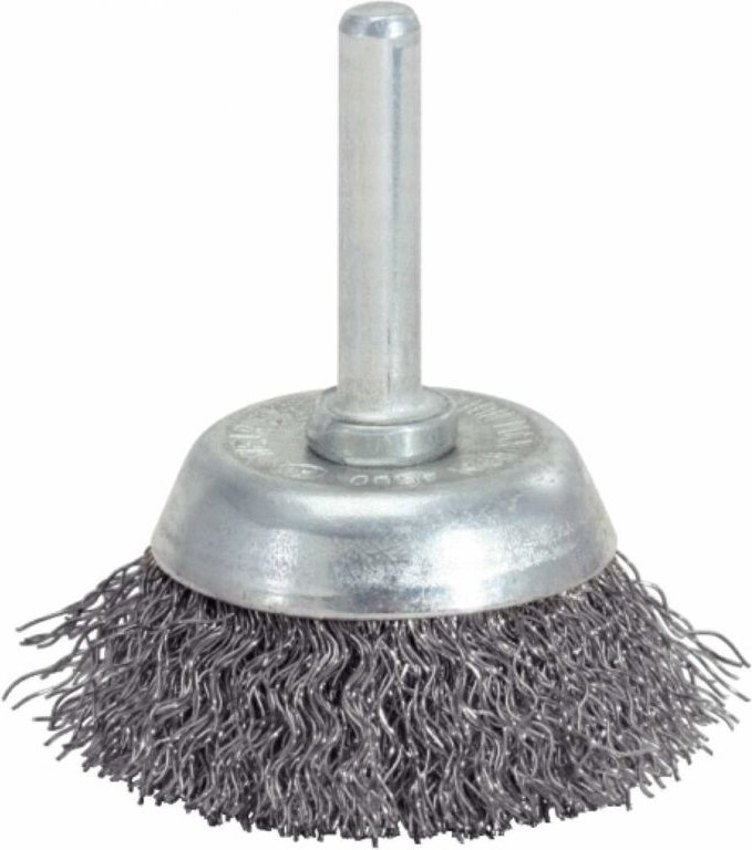 Stahldrahttopfbürste 0,3mm, ø 50mm