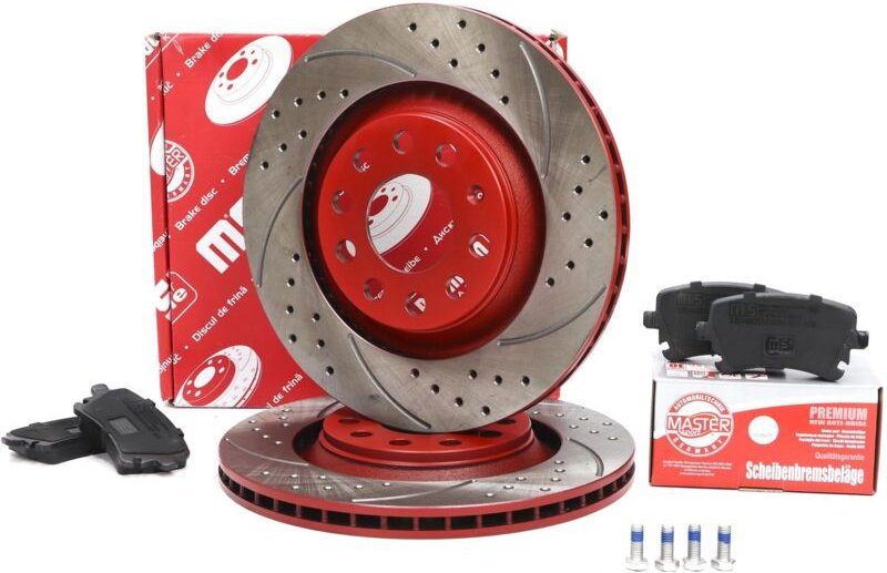 Bremsscheiben und Beläge hinten AUDI A4 B6/B7 /Avant/Cabriolet