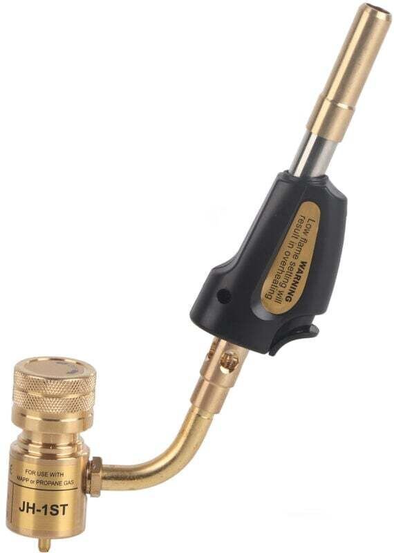 Turbobrennerdüsen, Gasregler für Turbobrenner mit automatischer Zündung, Hartlöten, Schweißen, Sanitärinstallationen, Br...