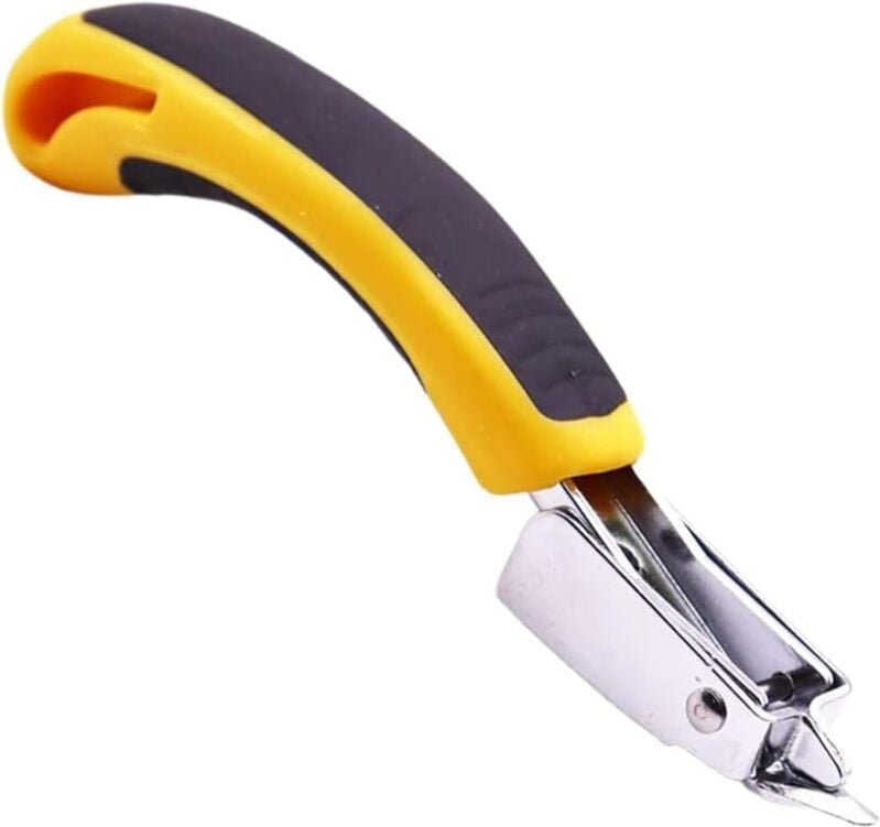 Bluedeer - 1 Packung Schwerlast-Heftklammerentferner-Werkzeug – 15 cm ergonomischer Heftklammerabzieher für Möbel, Teppi...