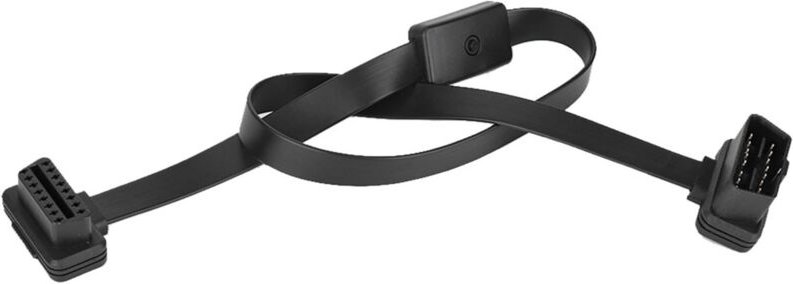 OBD2 Stecker auf Buchse Kabeladapter 16-poliges Verlängerungskabel Adapterstecker Kfz OBD2 Kabel Diagnosekabel Adapterst...