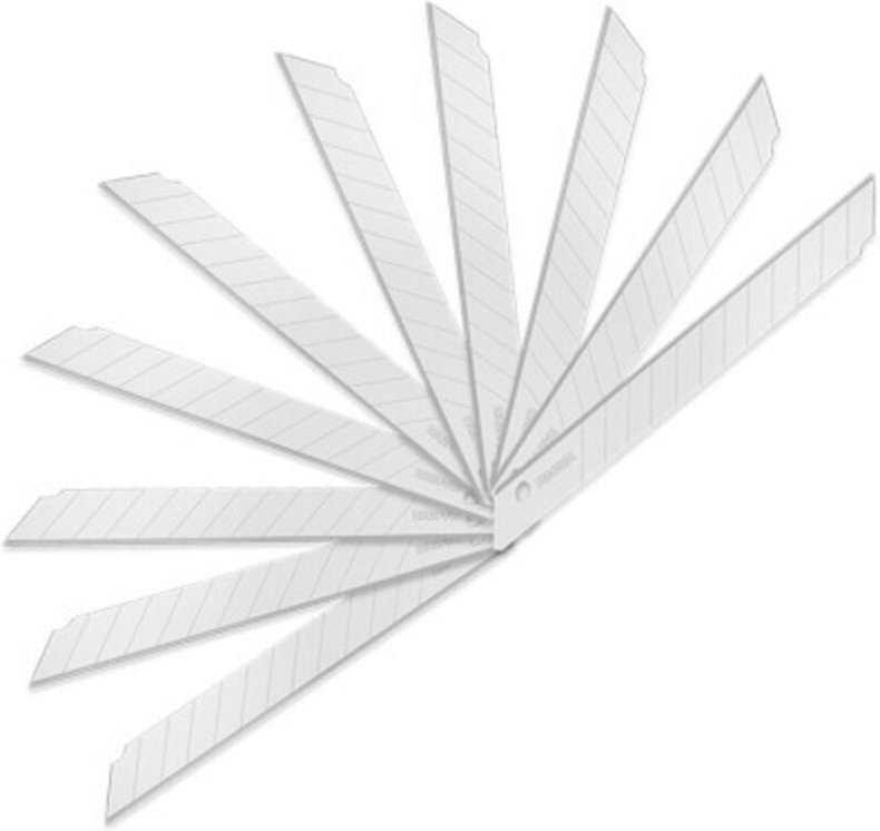 10 Stück Ersatzklingen Cutter 9x80mm WADFOW